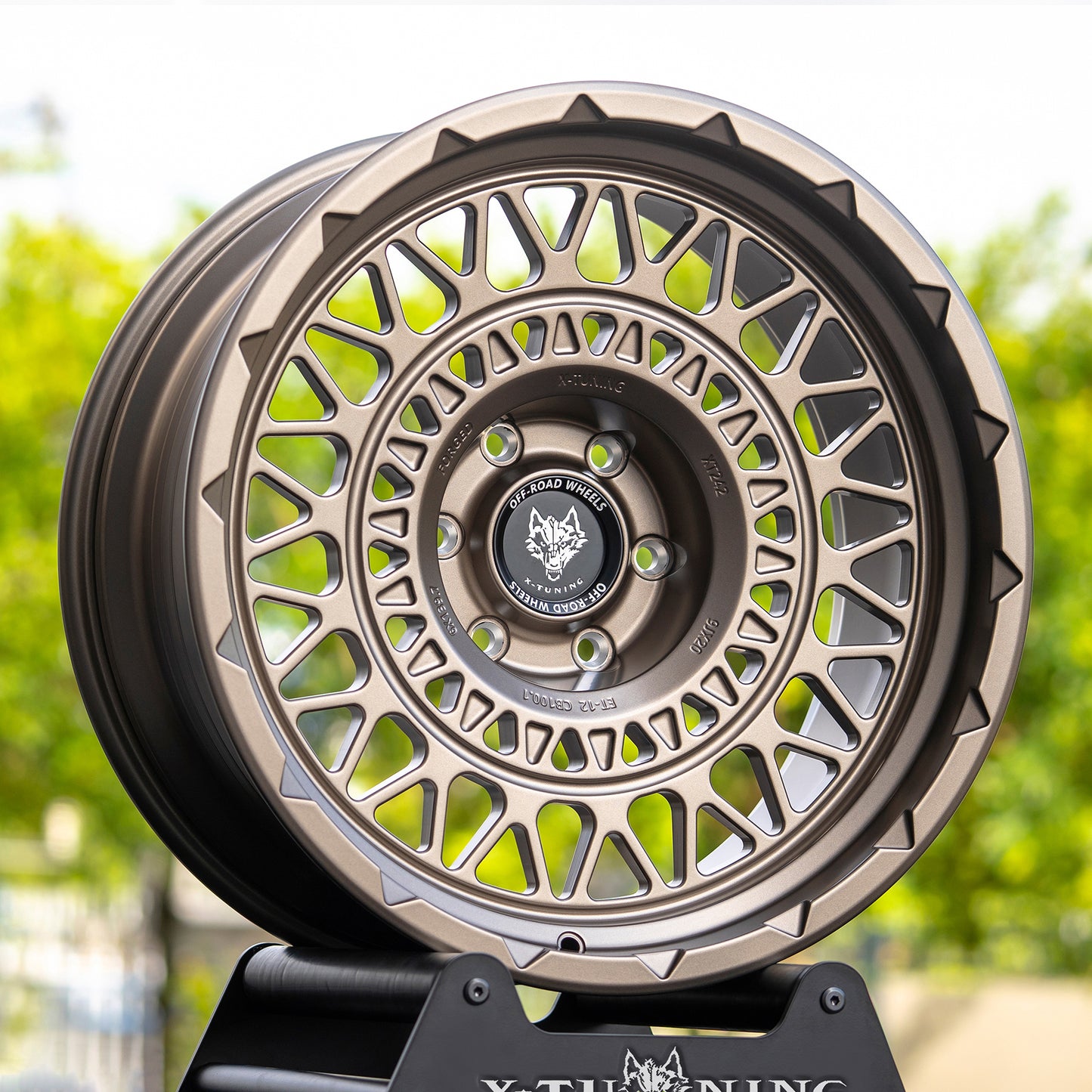 Rueizu X-Tuning XT242 Forged Offroad Pickup Wheels | 6061-T6 Aerospace Aluminum | 15-20" | Custom Fitment