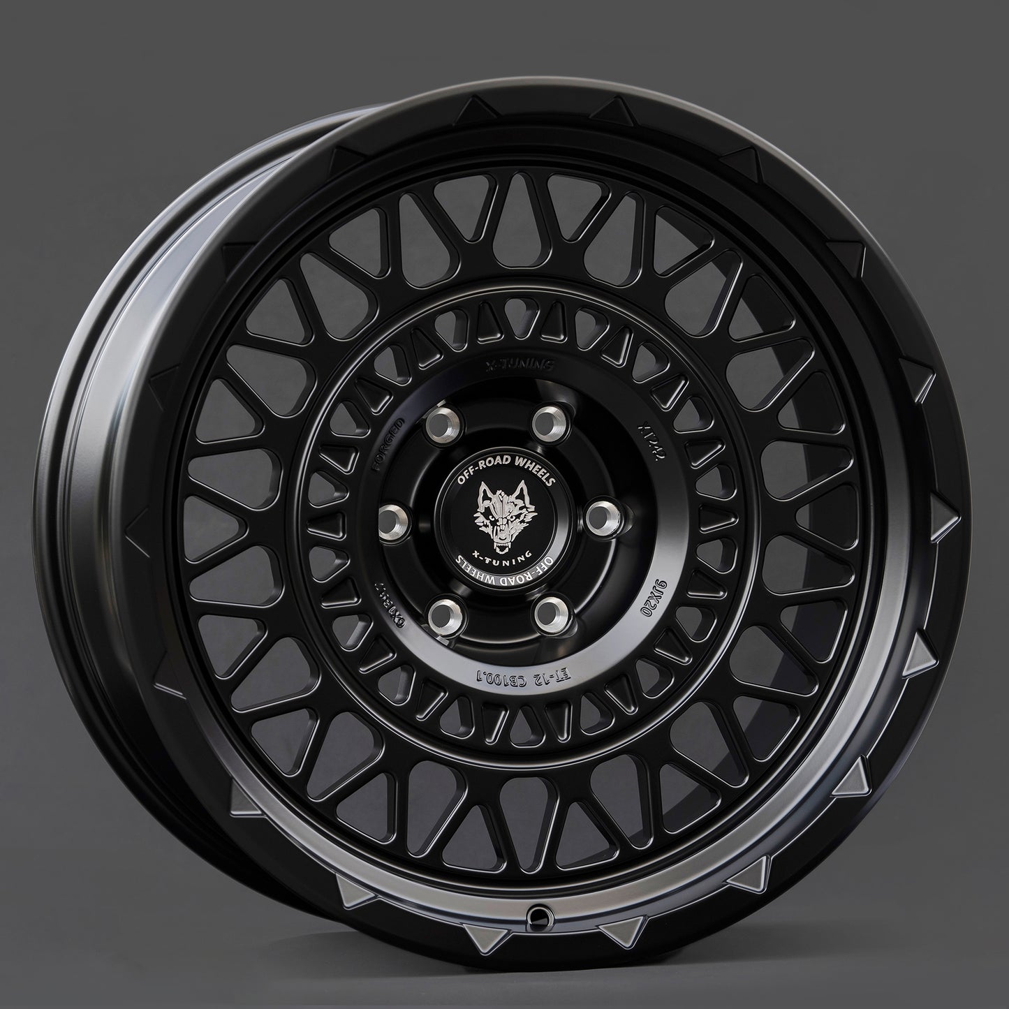 Rueizu X-Tuning XT242 Forged Offroad Pickup Wheels | 6061-T6 Aerospace Aluminum | 15-20" | Custom Fitment