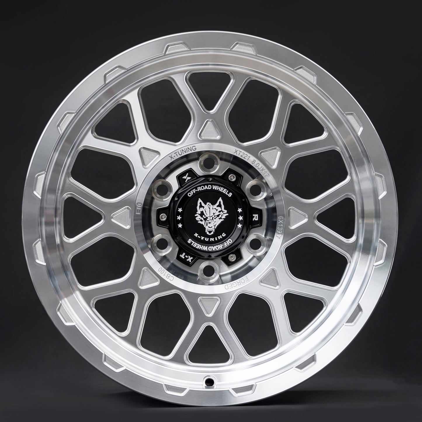 X-Tuning TÜV オフロード 4x4 ピックアップ 鍛造アルミ アフターマーケットホイール リム XT221