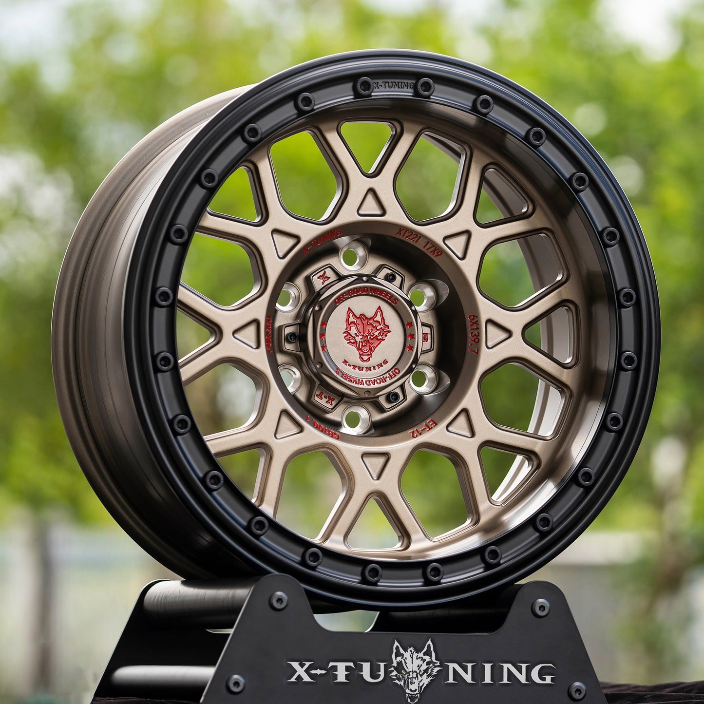 X-Tuning TÜV オフロード 4x4 ピックアップ 鍛造アルミ アフターマーケットホイール リム XT221