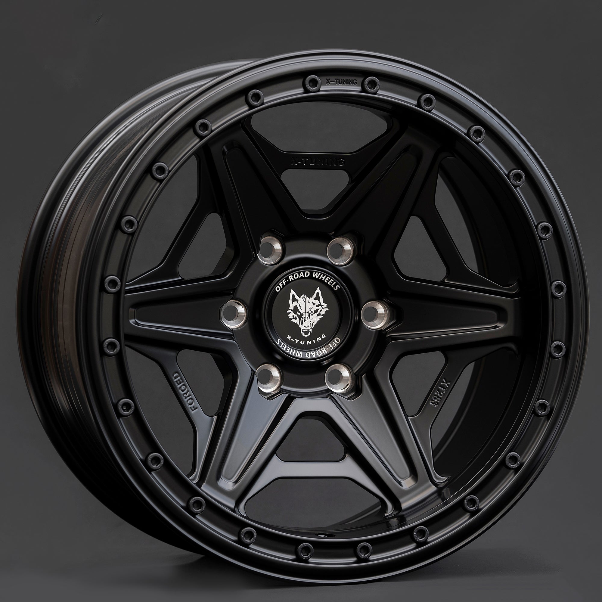 X-Tuning XT253 Forged Off-Road Wheels | 4x4 Pickup Truck Rims 17