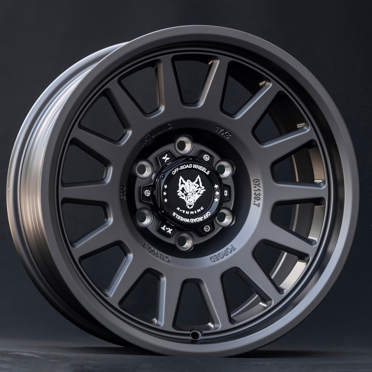 X-Tuning TÜV オフロード 4x4 ピックアップ 鍛造アルミ アフターマーケットホイール リム XT229