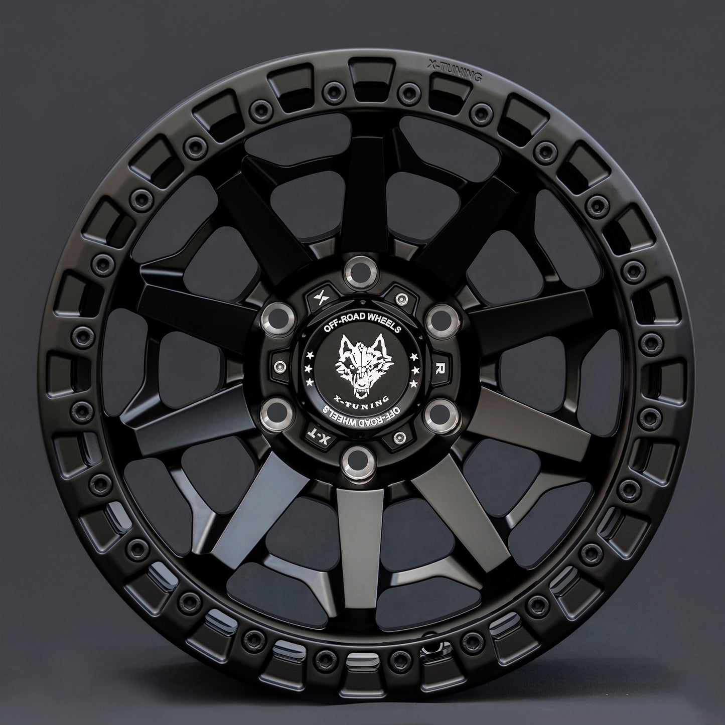 Rueizu X-Tuning XT134 Forged SUV 4x4 Offroad Wheels | 6061-T6 Aerospace Aluminum | Beadlock/Simulated/Beadless Options | 16-24" | Custom Fitment