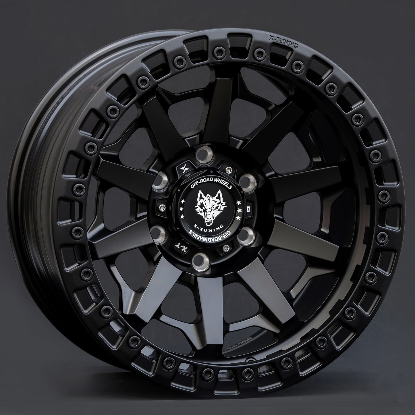 Rueizu X-Tuning XT134 Forged SUV 4x4 Offroad Wheels | 6061-T6 Aerospace Aluminum | Beadlock/Simulated/Beadless Options | 16-24" | Custom Fitment