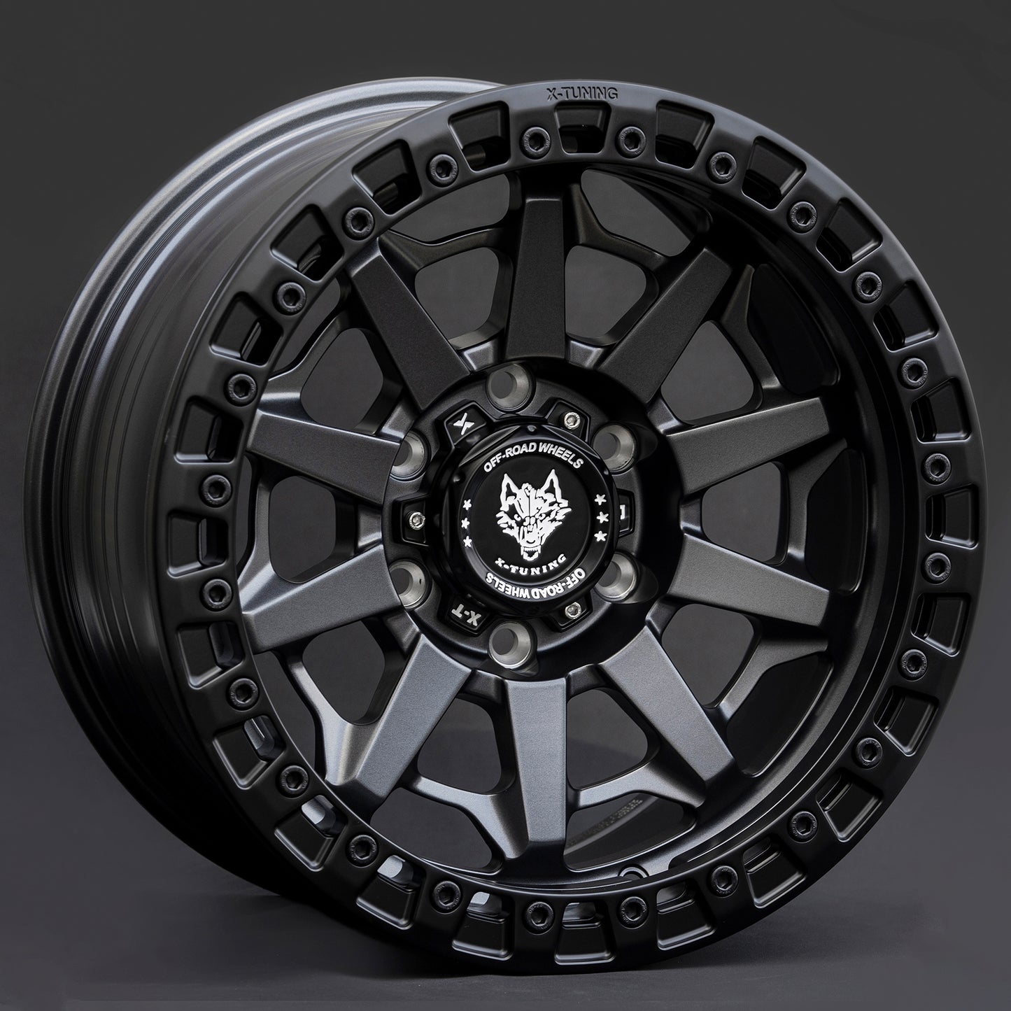 Rueizu X-Tuning XT134 Forged SUV 4x4 Offroad Wheels | 6061-T6 Aerospace Aluminum | Beadlock/Simulated/Beadless Options | 16-24" | Custom Fitment