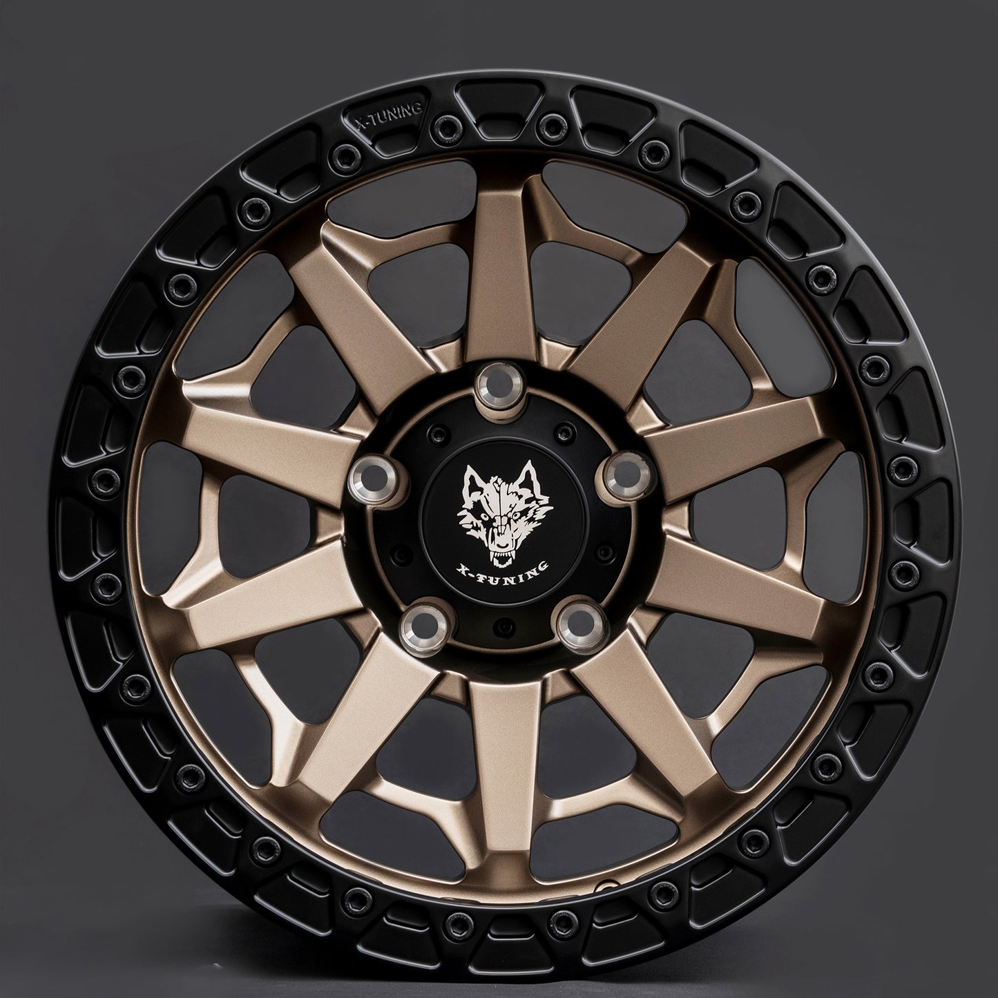 Rueizu X-Tuning XT134 Forged SUV 4x4 Offroad Wheels | 6061-T6 Aerospace Aluminum | Beadlock/Simulated/Beadless Options | 16-24" | Custom Fitment