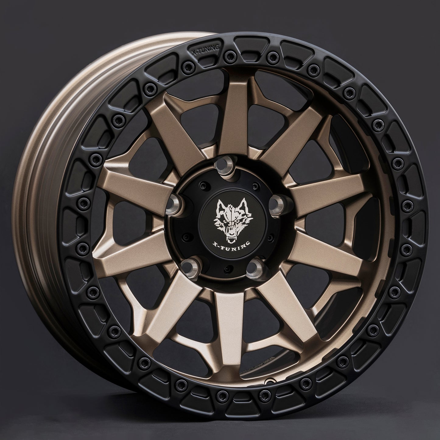 Rueizu X-Tuning XT134 Forged SUV 4x4 Offroad Wheels | 6061-T6 Aerospace Aluminum | Beadlock/Simulated/Beadless Options | 16-24" | Custom Fitment