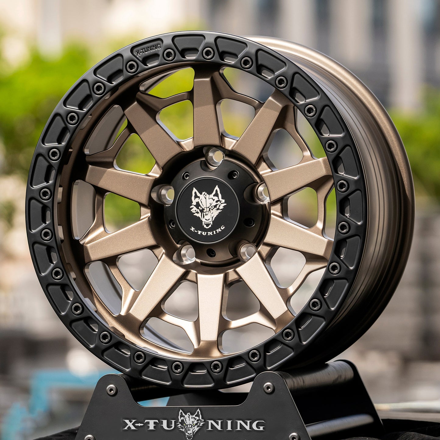 Rueizu X-Tuning XT134 Forged SUV 4x4 Offroad Wheels | 6061-T6 Aerospace Aluminum | Beadlock/Simulated/Beadless Options | 16-24" | Custom Fitment