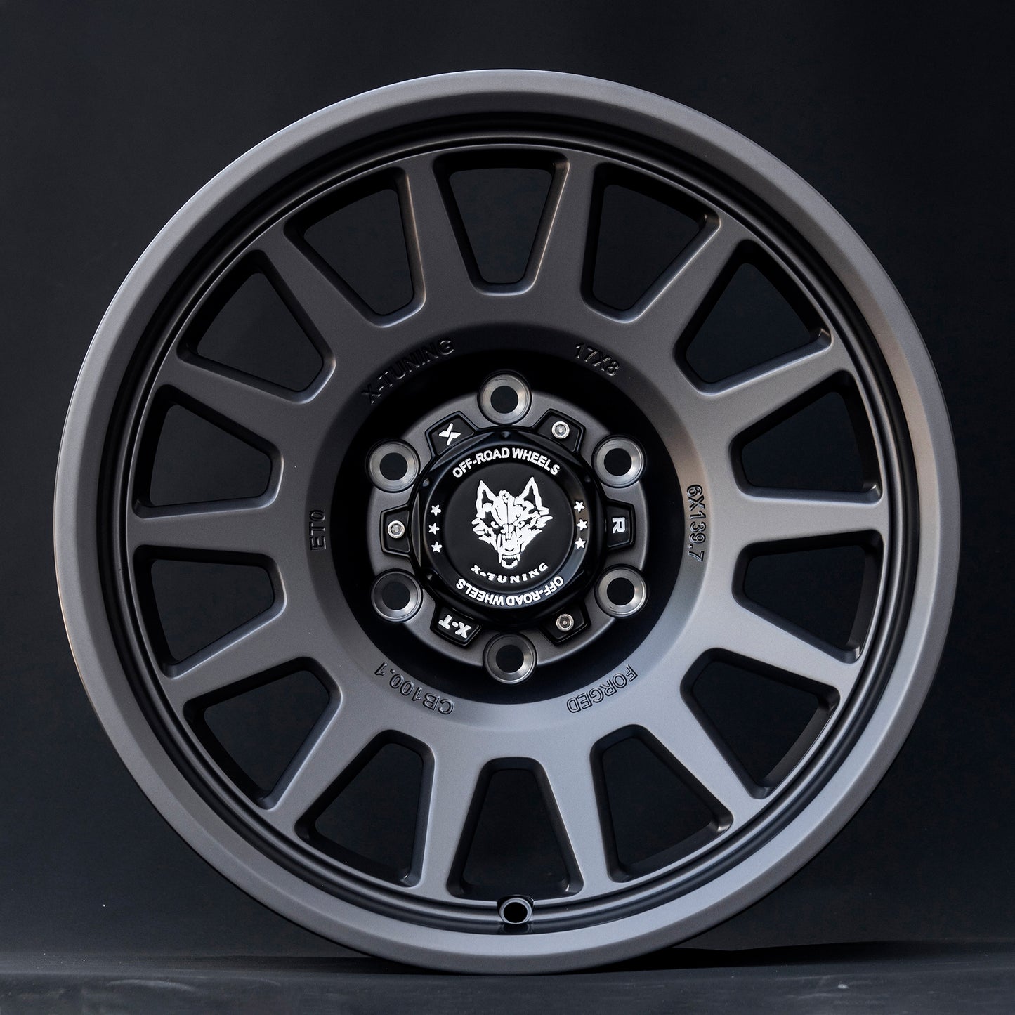 X-Tuning TÜV オフロード 4x4 ピックアップ 鍛造アルミ アフターマーケットホイール リム XT229